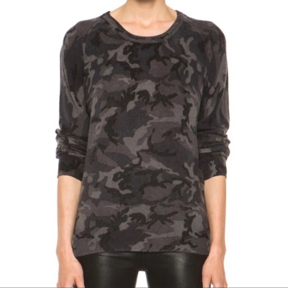 Equipment Sweaters - COPY - Equipment Camo Sloan Crew Cashmere Sweater